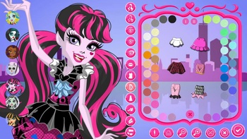 Monster Dolls Dress Up