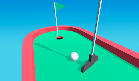Golf 3D: Complete all levels  loading=