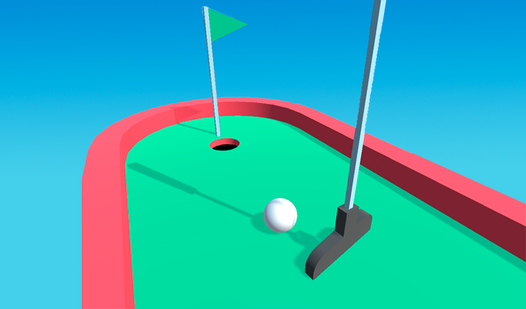 Golf 3D: Complete all levels