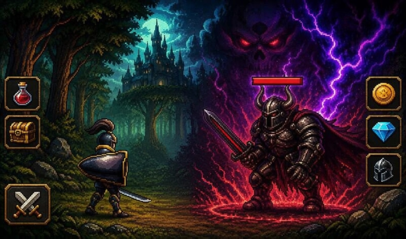 Knight: Path to Legend game cover
