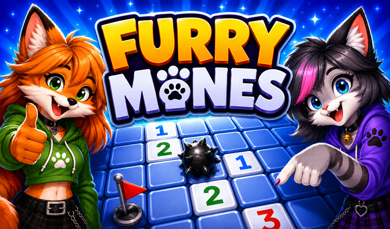 Furry Mines game cover
