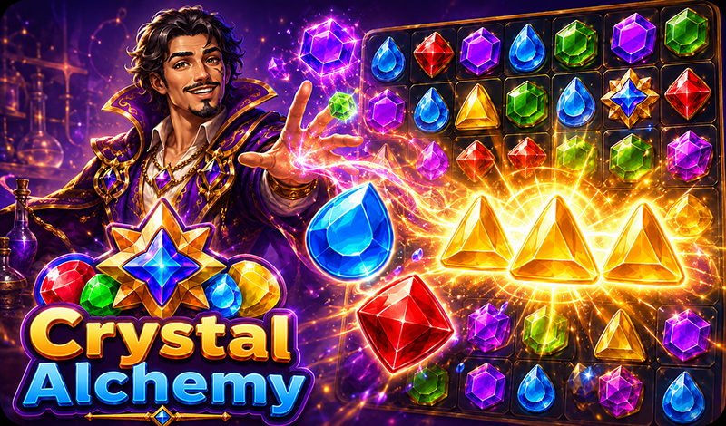Crystal Alchemy game cover
