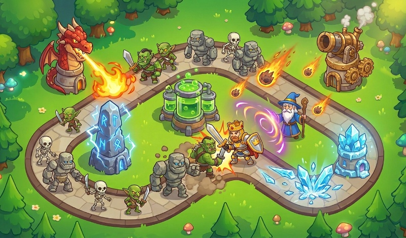 Merlin: Defense of Camelot game cover