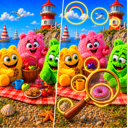 Spot the Differences - World of Monstrixes