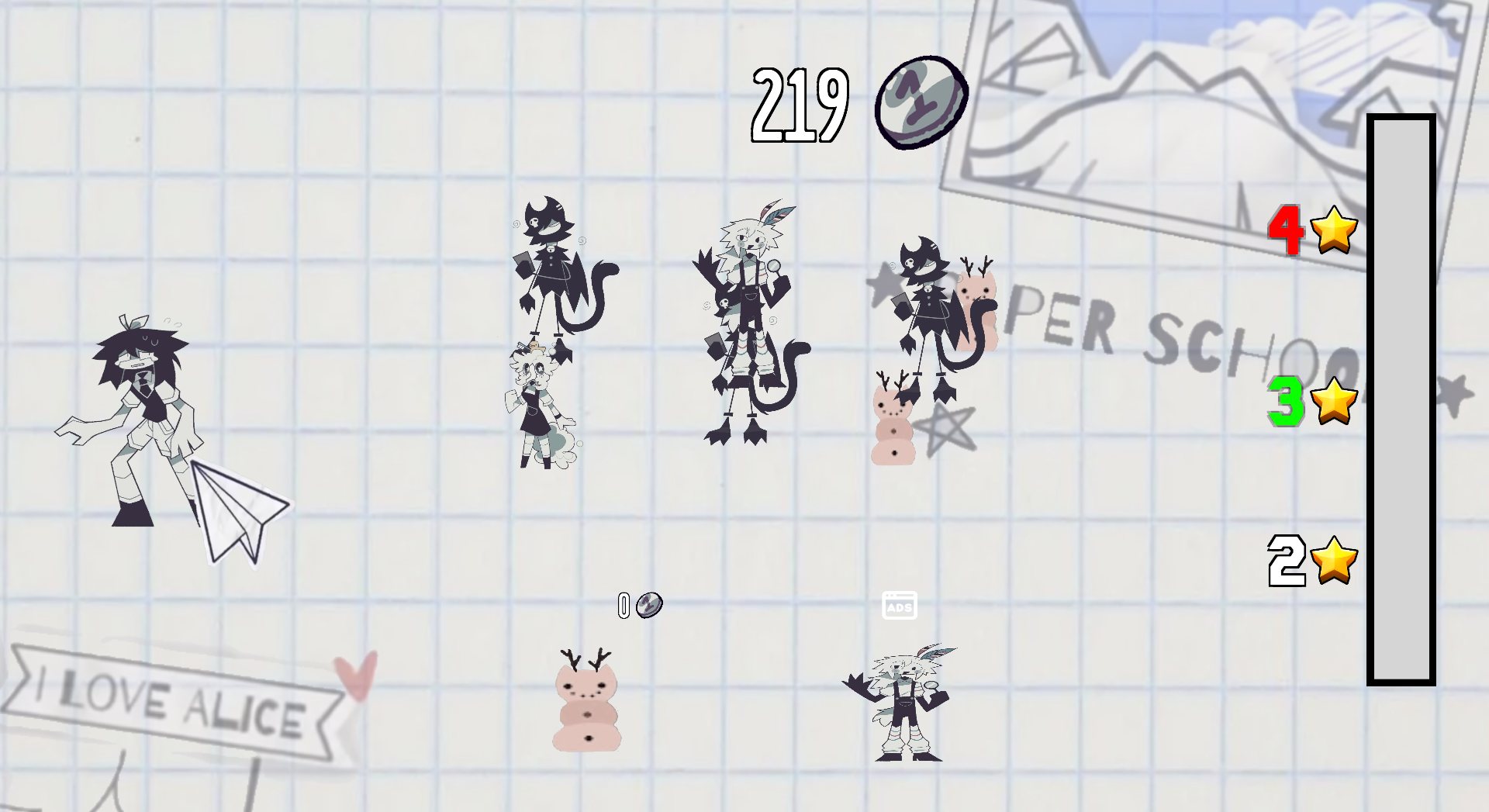 Paper school FPE screenshot