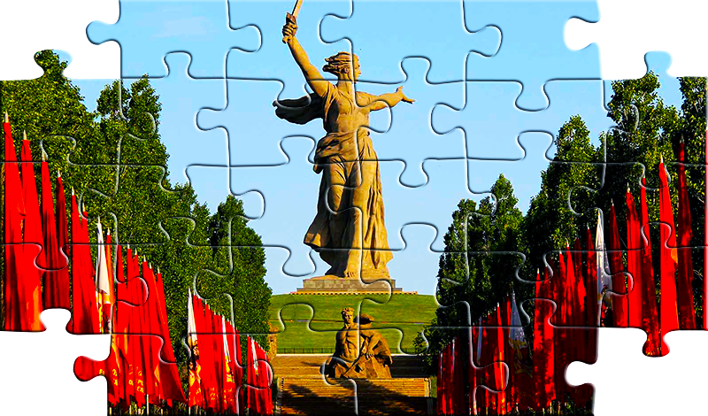 Пазлы - Россия game cover