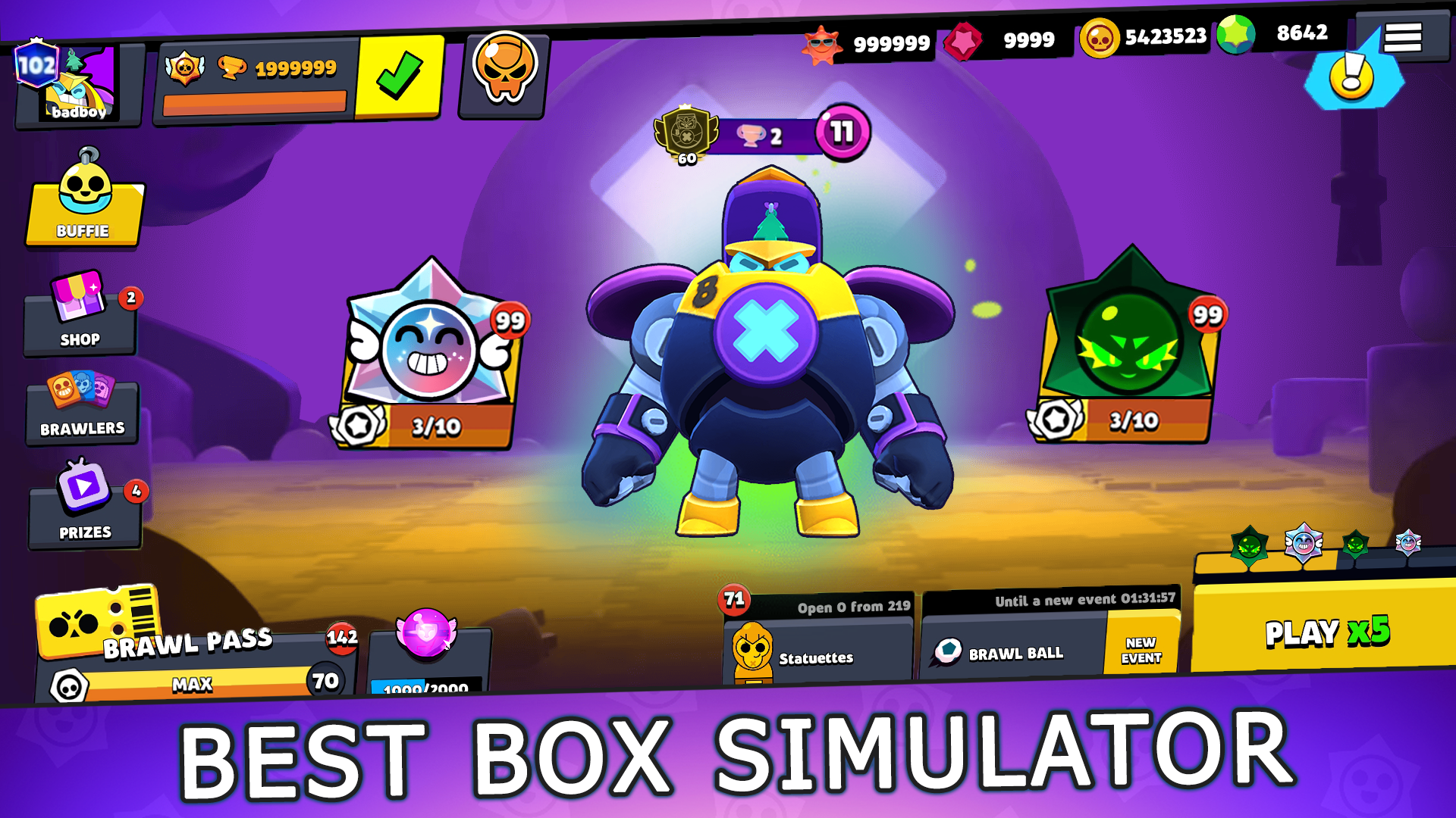 Box Simulator for Brawl Stars — screenshot 1