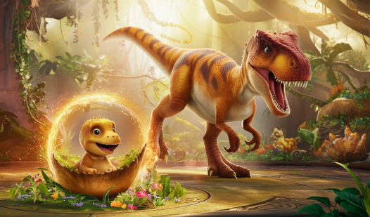 Мир динозавров: Кликер