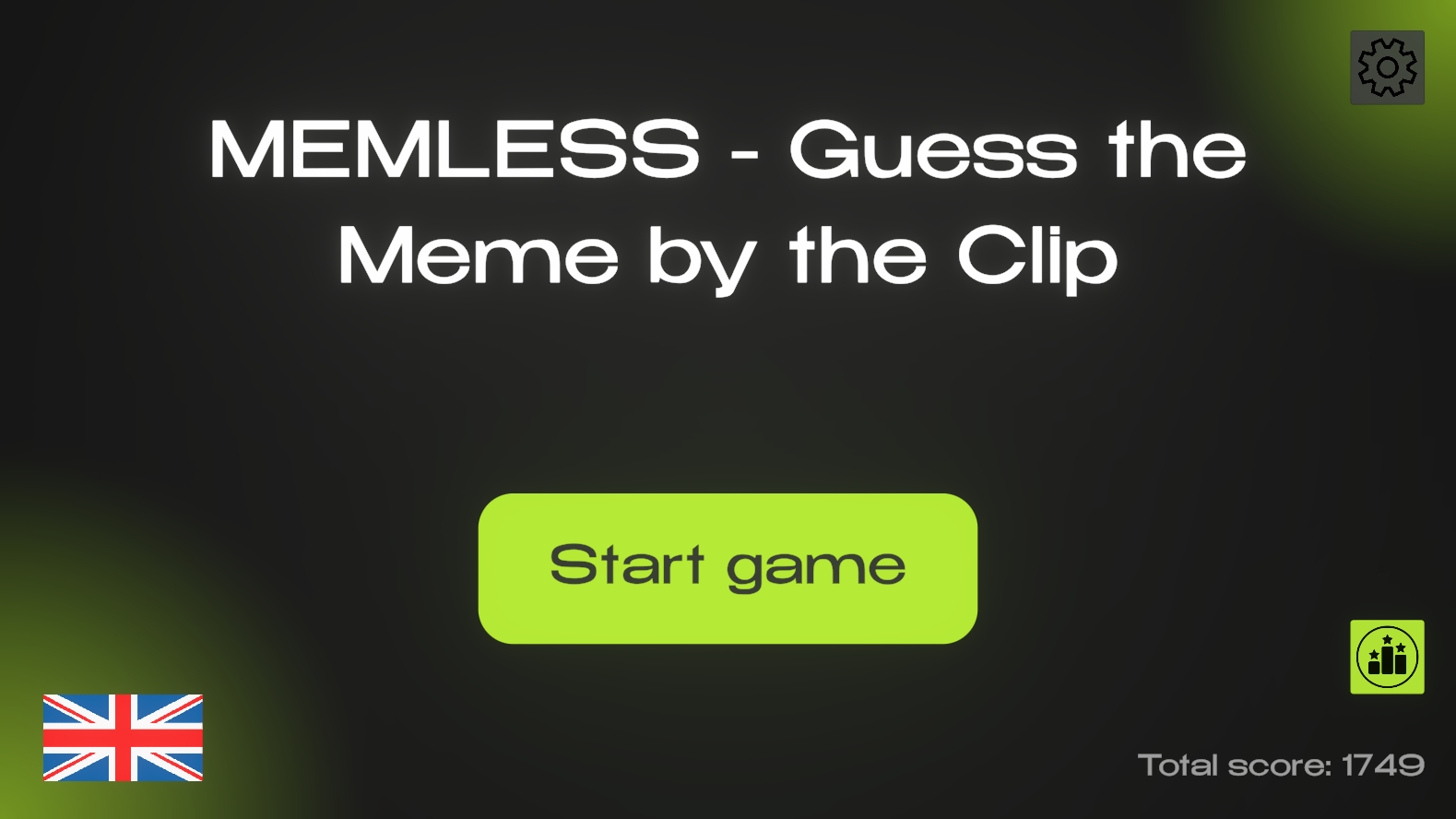 MEMLESS - Guess the Meme by the Clip — screenshot 1