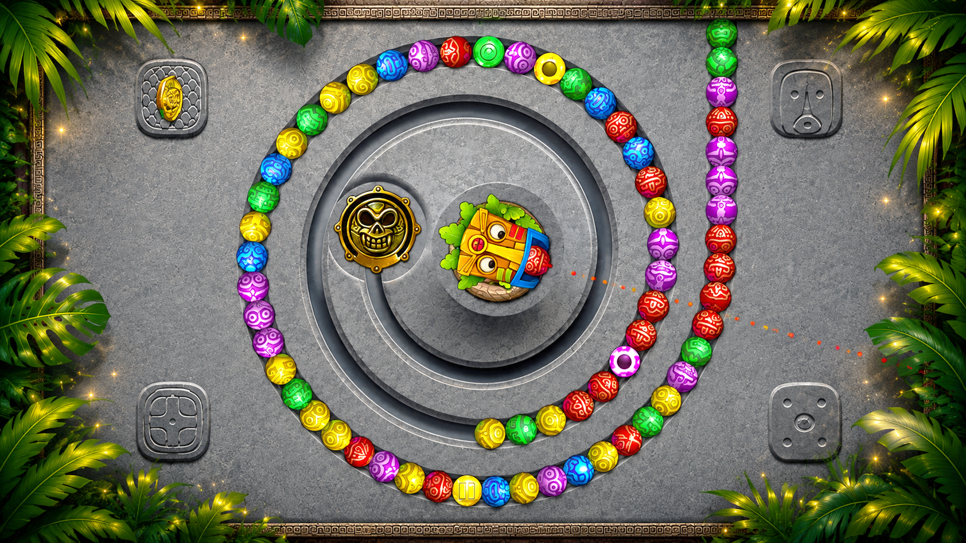 Zuma Deluxe Revege Оригинал — screenshot 2