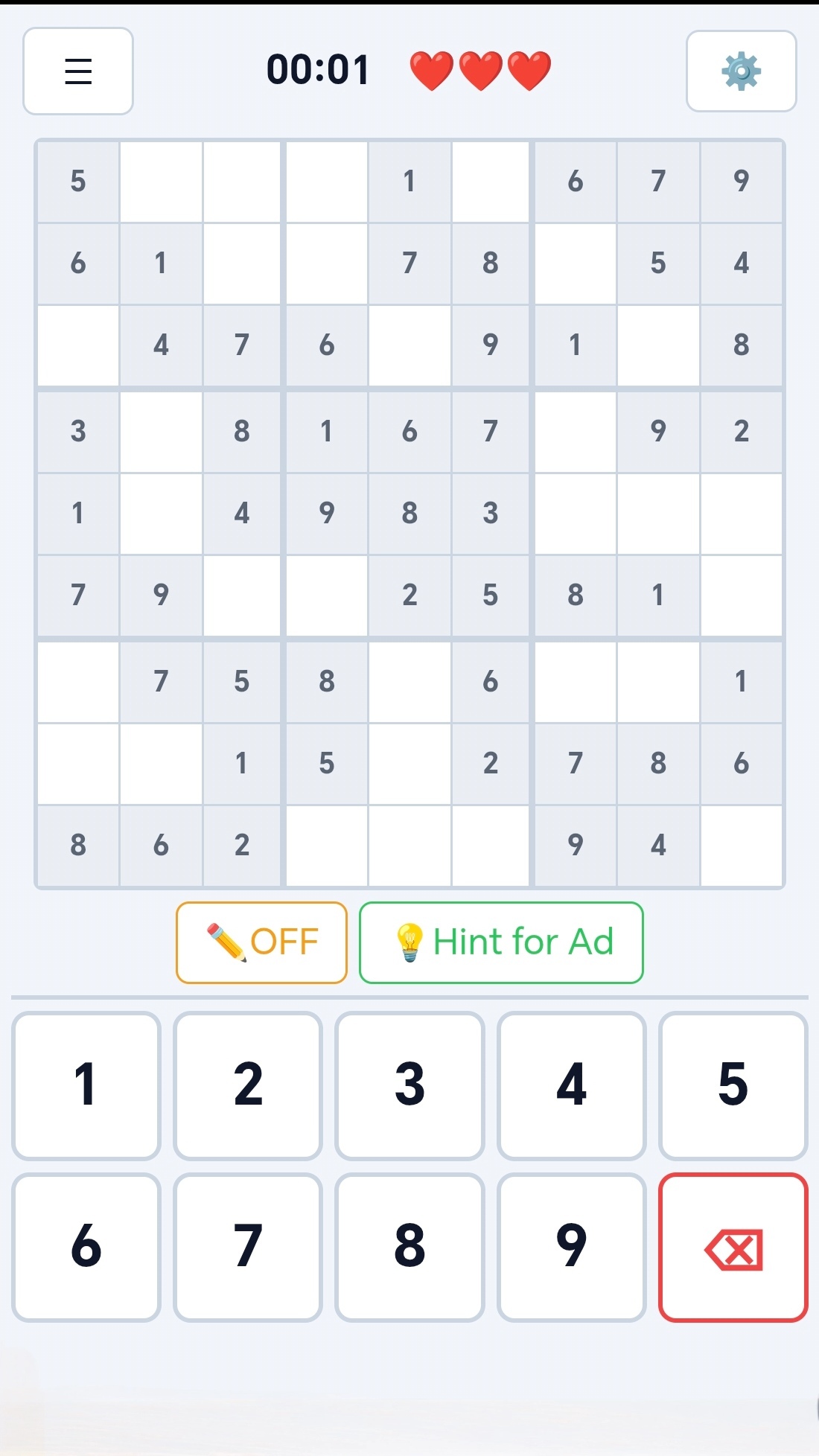 Sudoku Legend: Logic Puzzle — screenshot 1