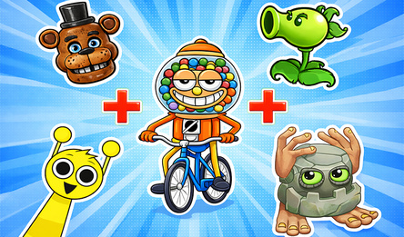 Collect Sprunkies, Brainrots, Fnaf, PvZ, Monsters
