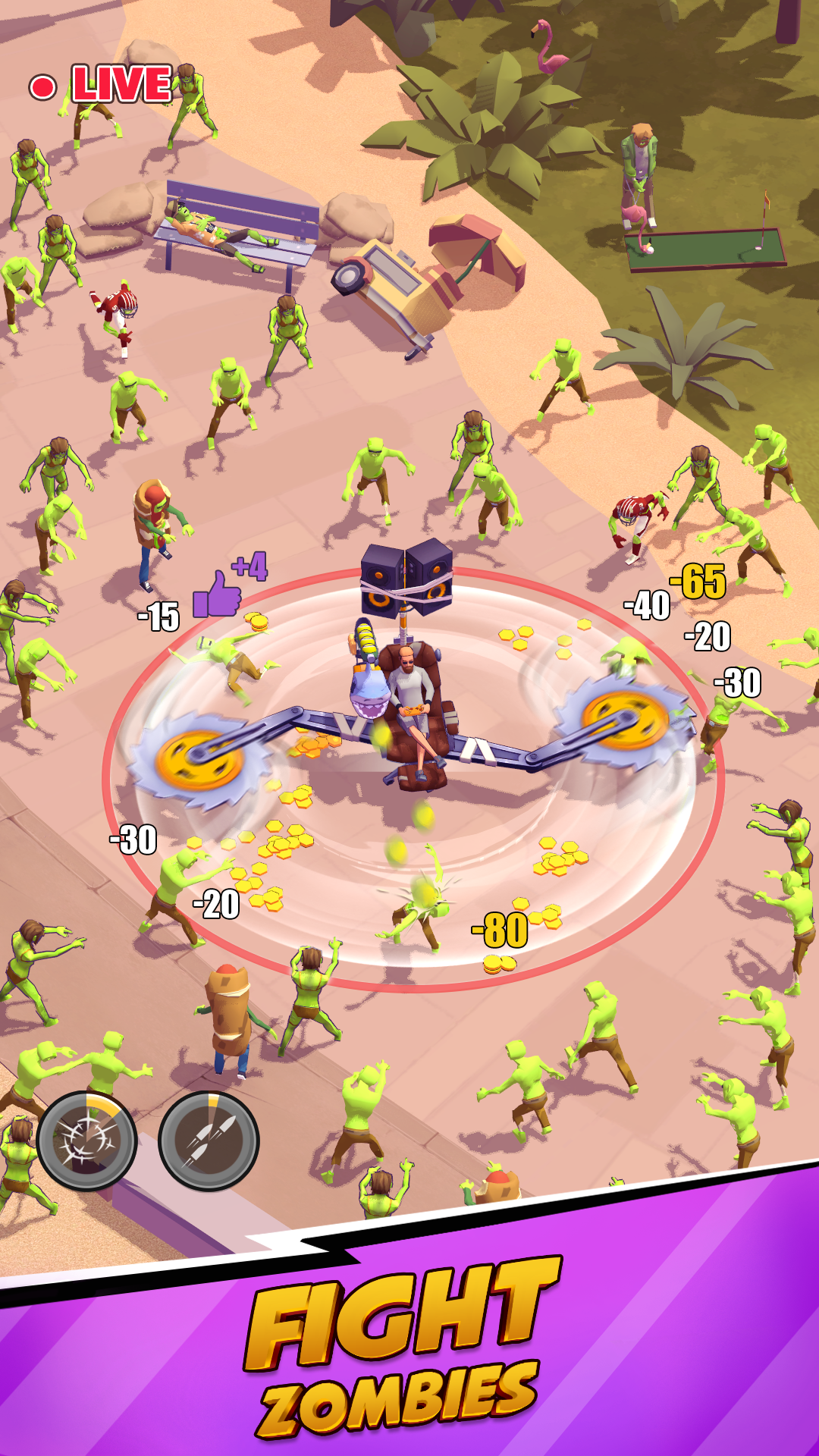 Lazy Apocalypse: Zombie Tower Defense & Idle TD screenshot 6