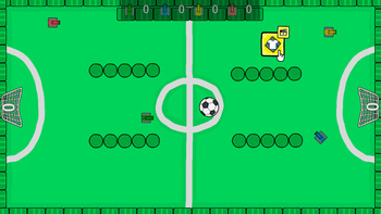 Tank Soccer Battle 1 2 3 4 Player