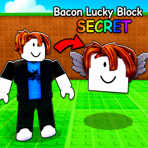 Break Brainrot Lucky Blocks! Obby Tycoon 3D icon