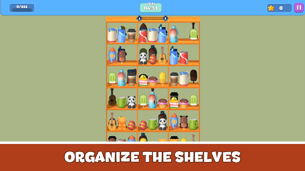 Goods sort: Perfect Shelf screenshot