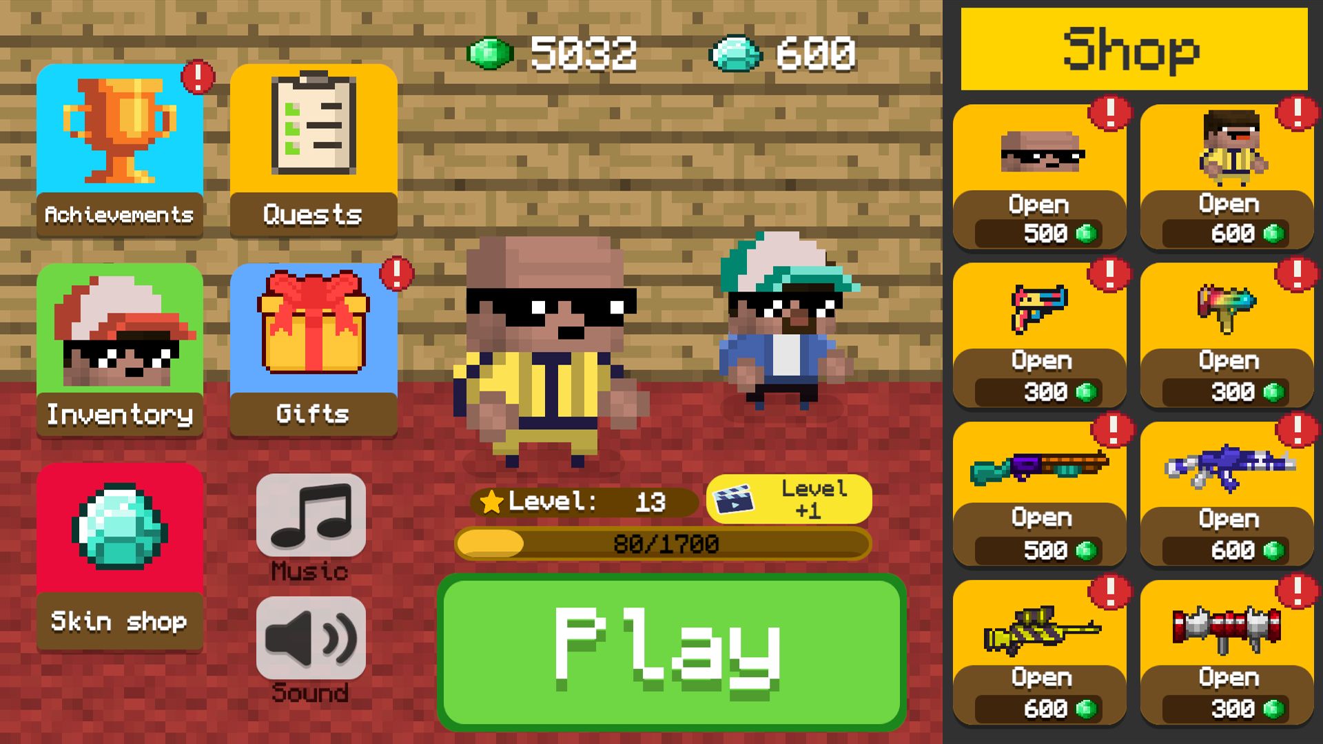 Mine Pixel Shooter screenshot