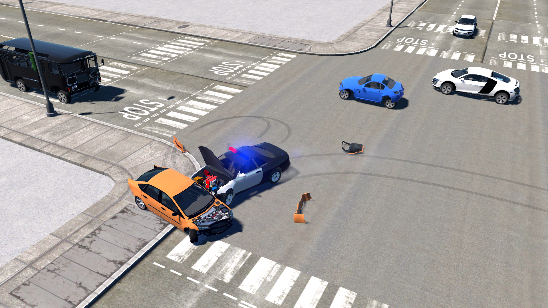 Car Crash Simulator - Police Chase screenshot