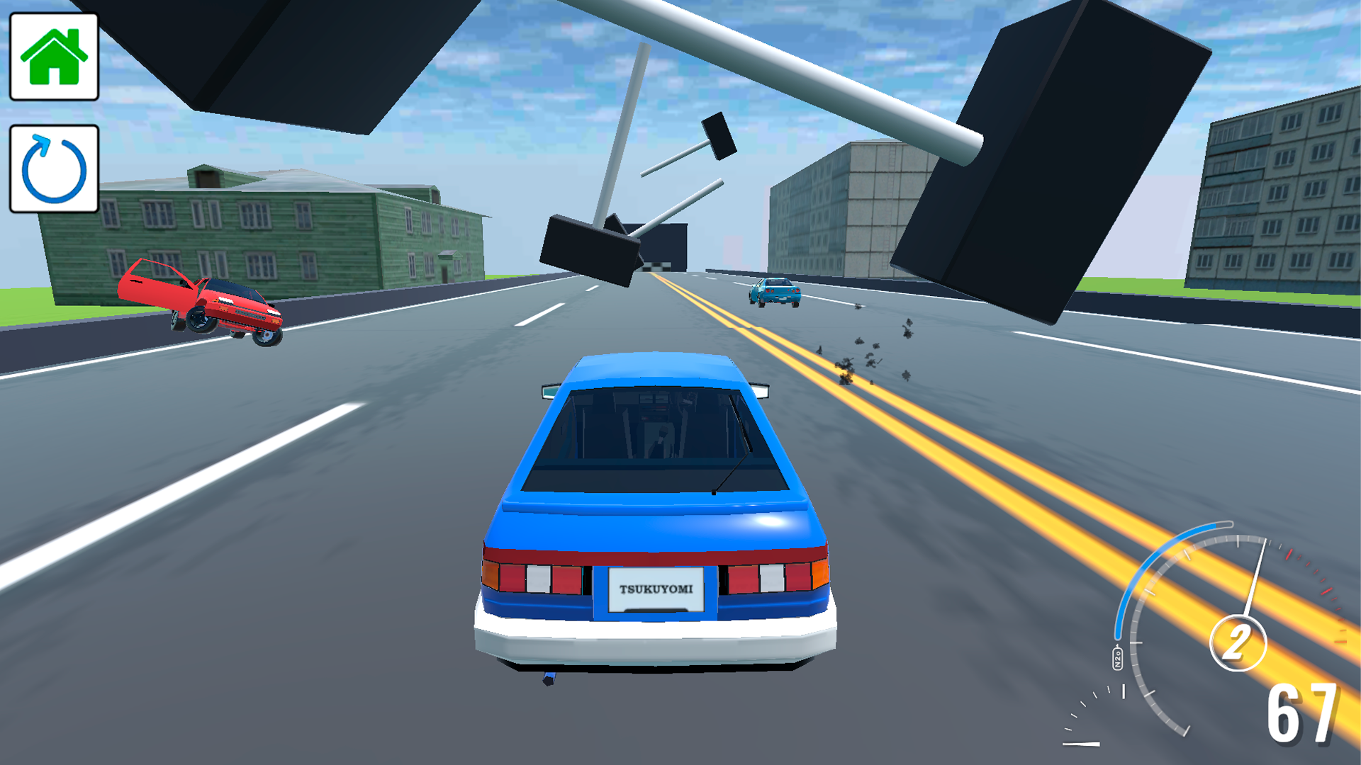 Crazy race: Russian Roads screenshot