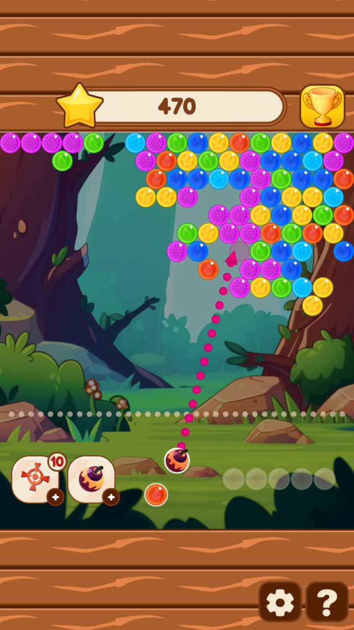 Bubble Shooter Forest screenshot 5