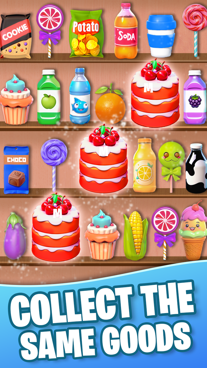 Goods Sort: Matching Items by Shelves screenshot 7