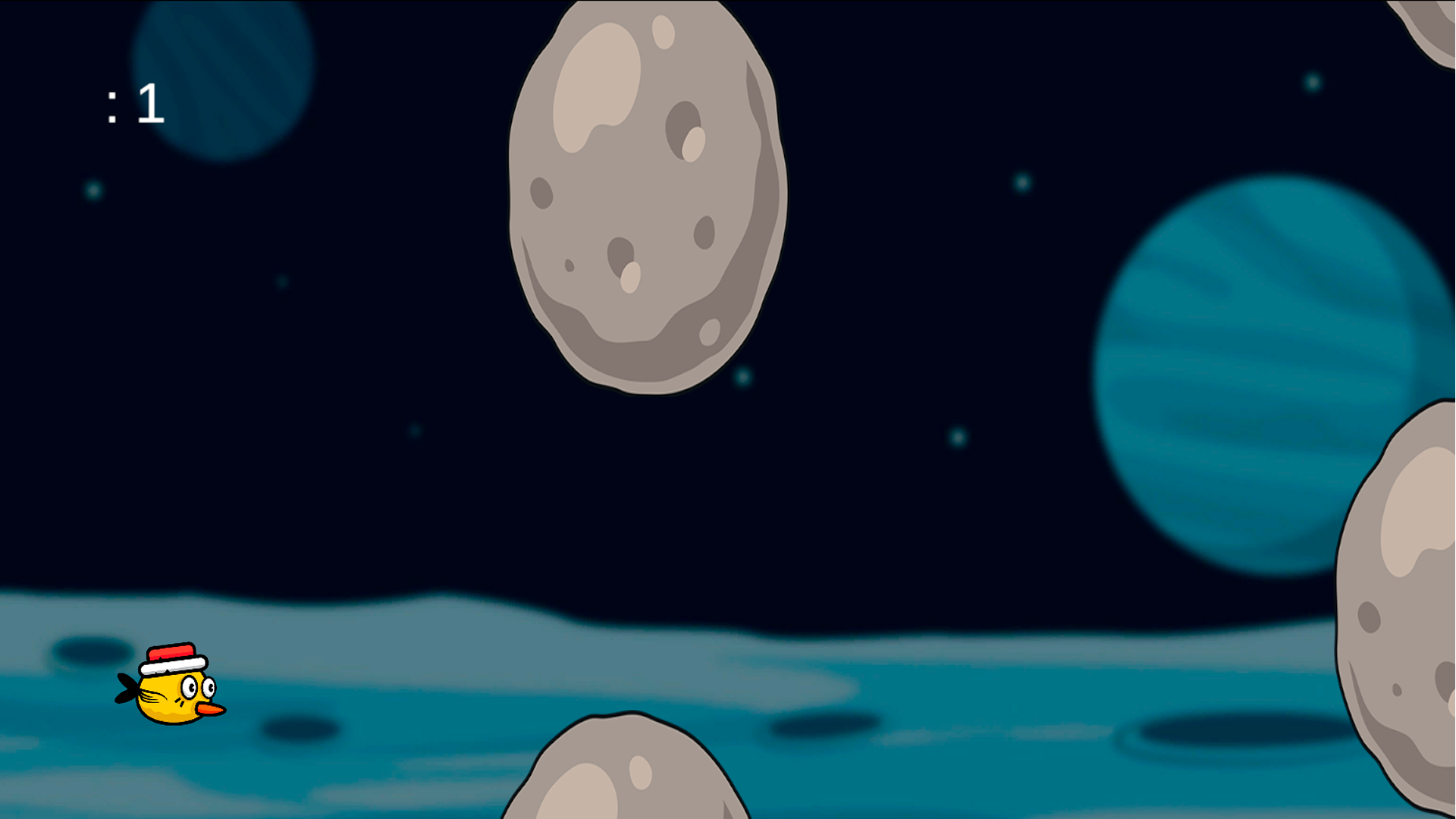 Флиппи в космосе — screenshot 2