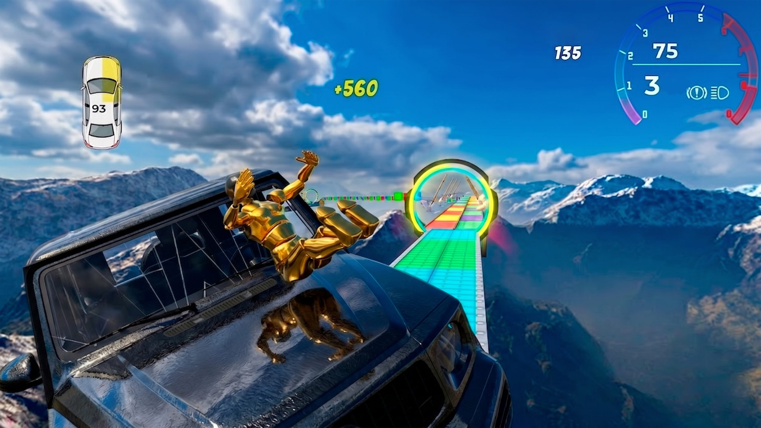 Beam Drive Car Case Sumilator — screenshot 2