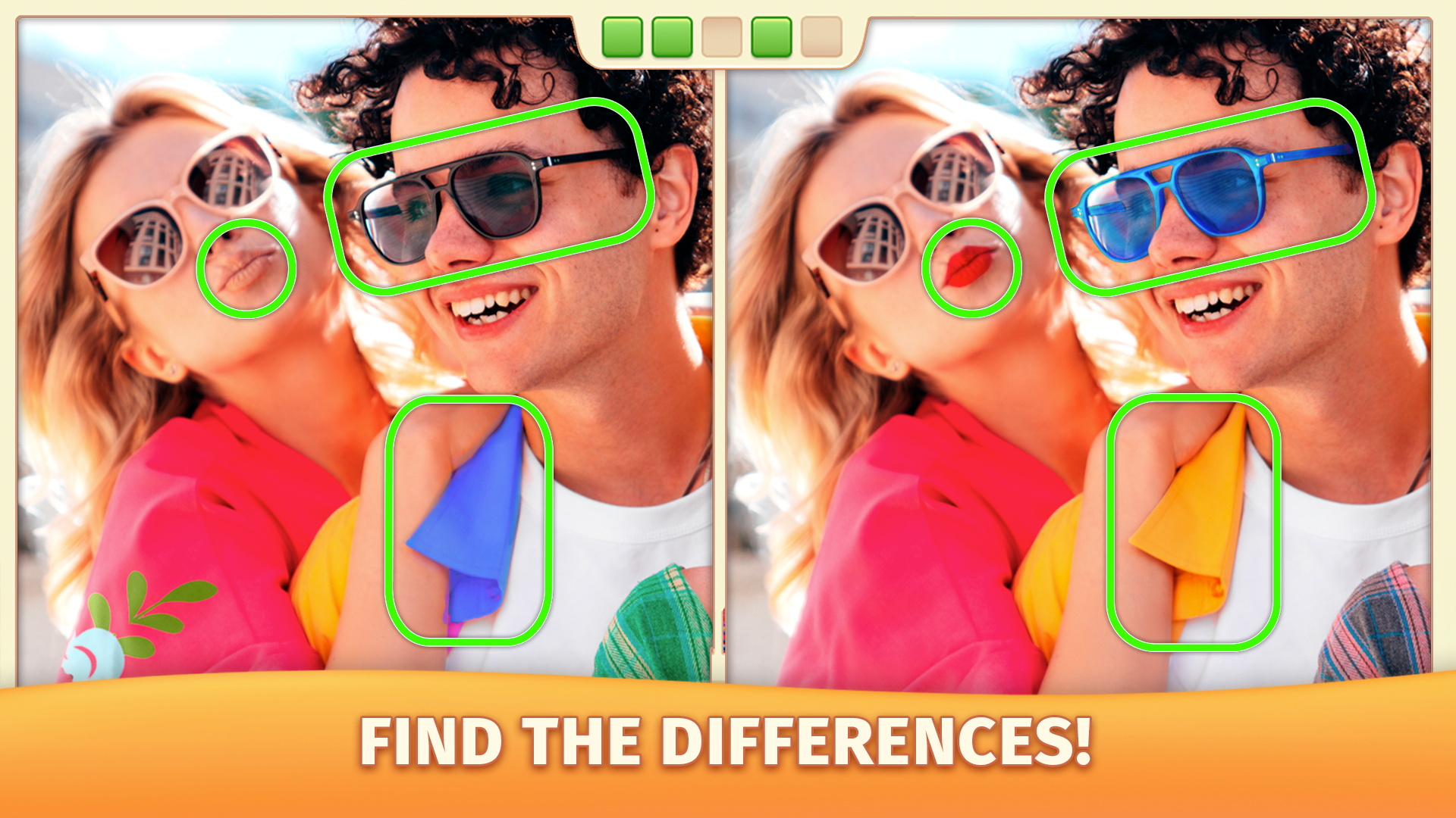 Spot 5 Differences Social — screenshot 1