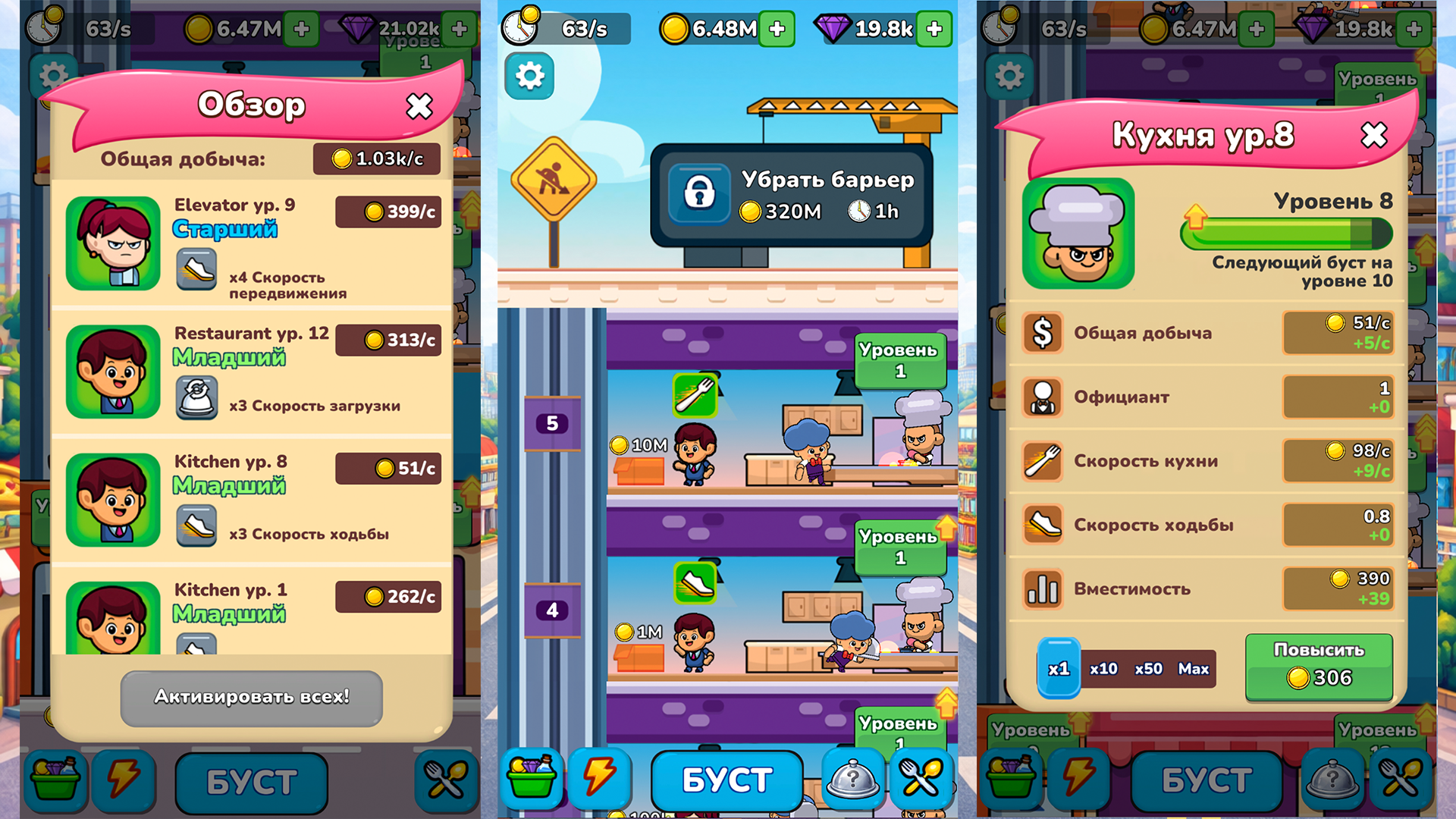 Империя Ресторана! — screenshot 4