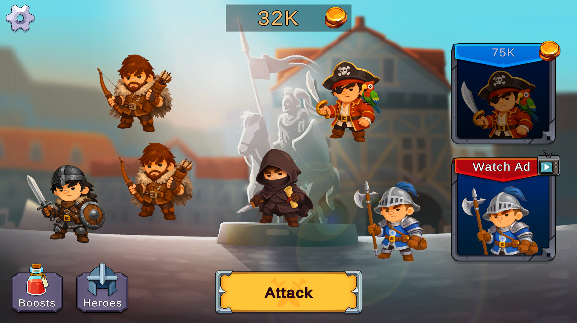 Merge Heroes: Rise to the Emperor — screenshot 1