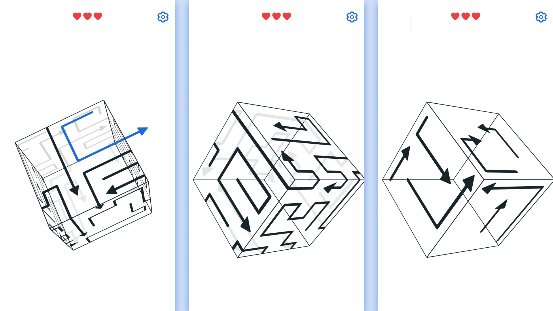 Arrow Cube 3D — screenshot 2