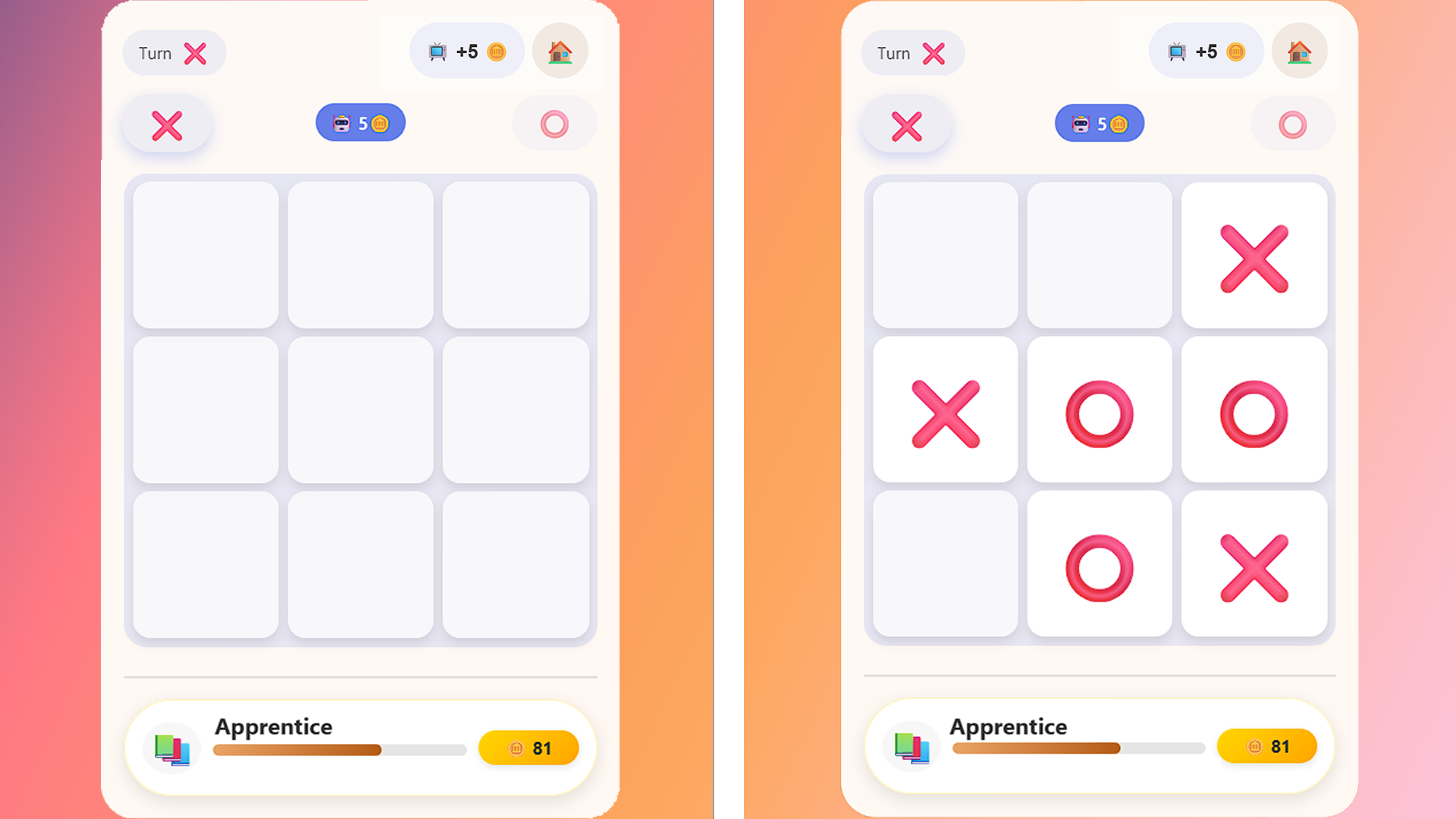 Tic Tac Toe: EMOJI — screenshot 1