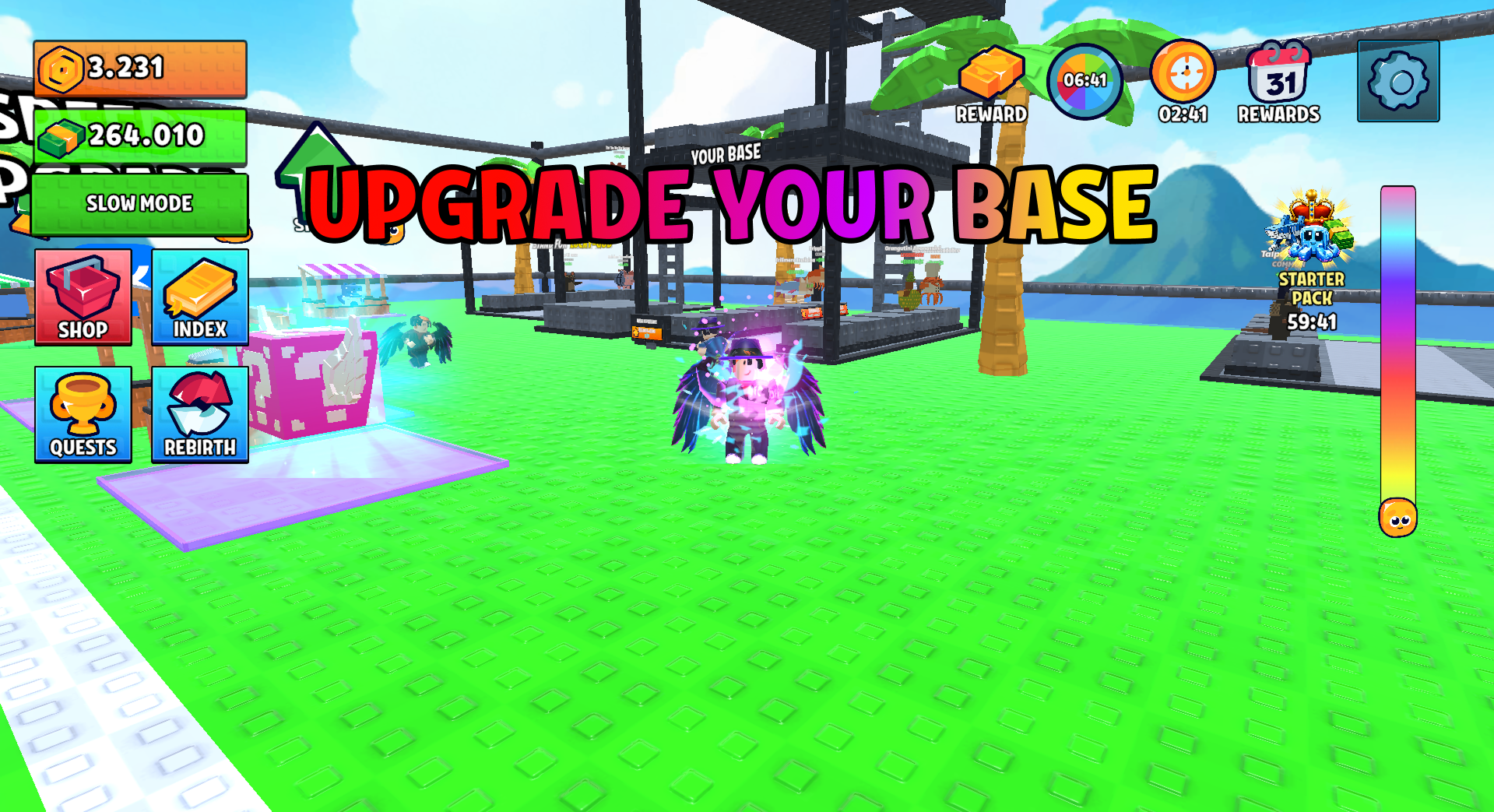 Obby Brainrot: Glass Bridge — screenshot 1