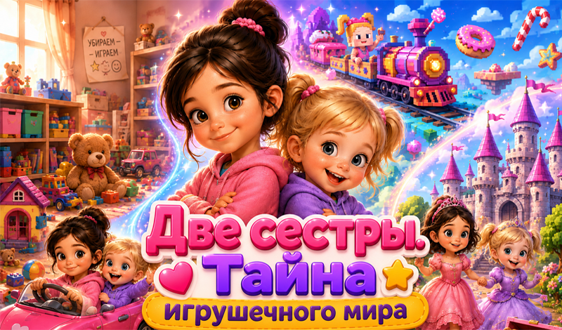 Две сестры. Тайна игрушечного мира game cover