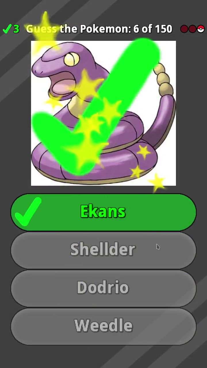 Guess 150 Pokemons screenshot 15