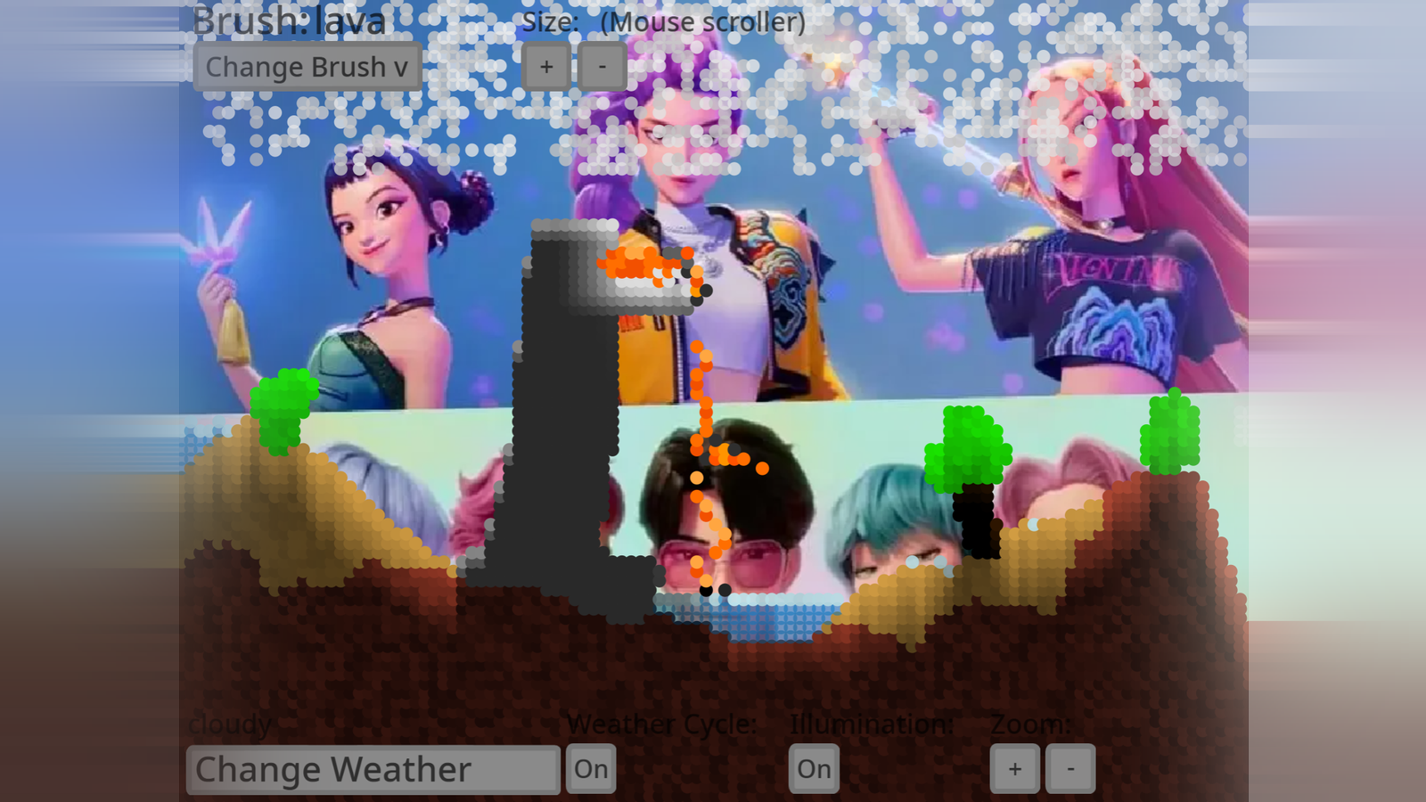 K-pop Rumi and Saja Boyz: Sandbox — screenshot 3