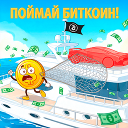 Поймай биткоин!