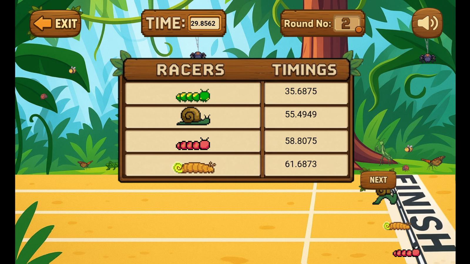 Wiggly Worm Race screenshot 7