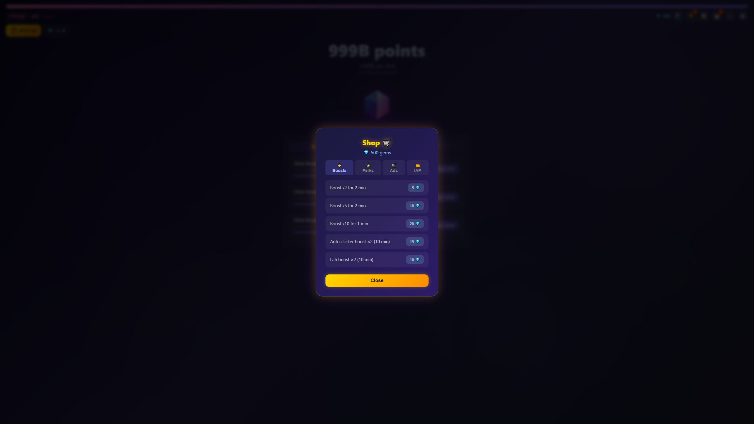 Idle-clicker — screenshot 2