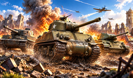 Tank World: Battle Arena