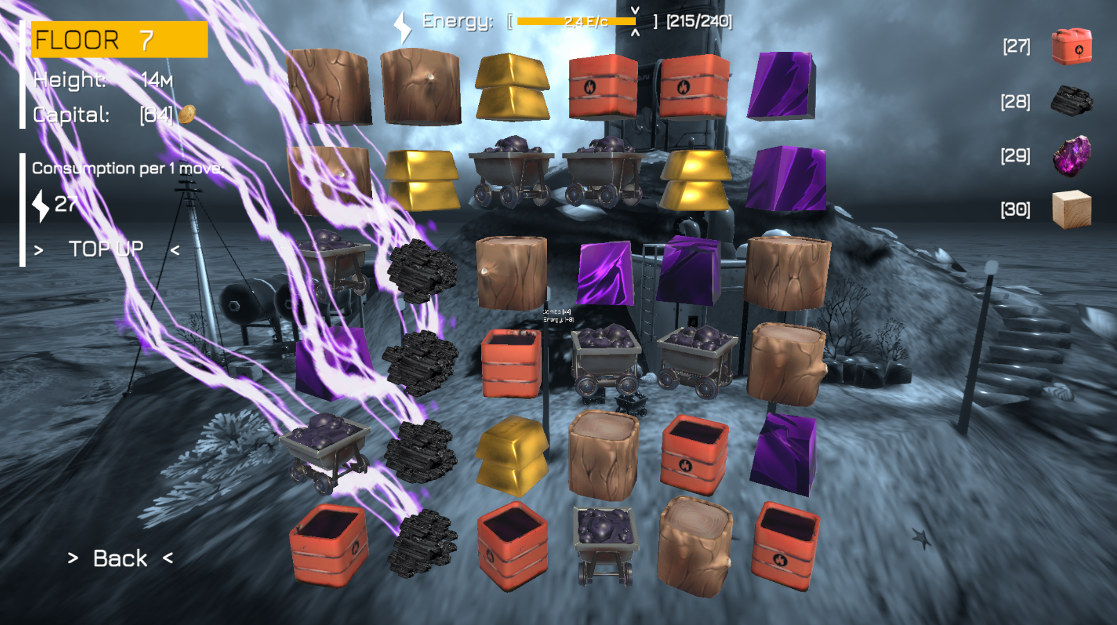 Three in a row 3D: Floors — screenshot 1