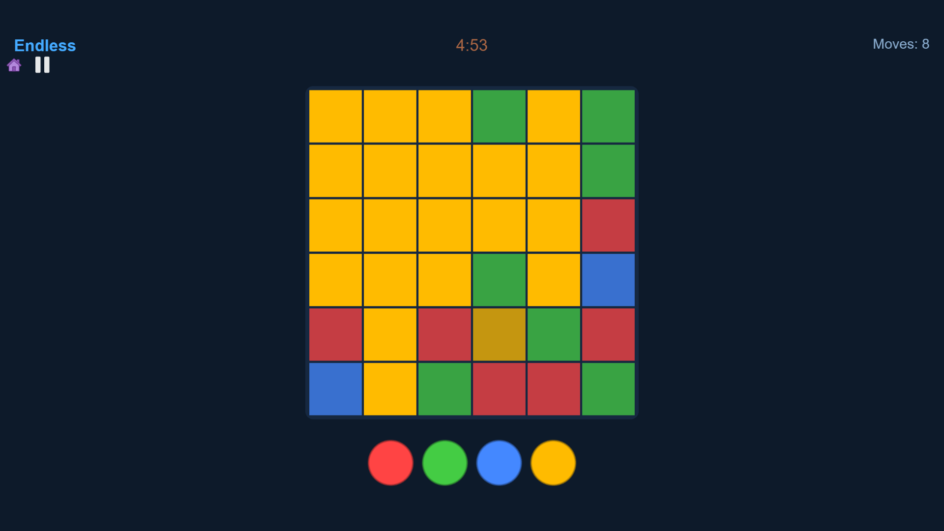 Color Flood: Fill the Board — screenshot 1