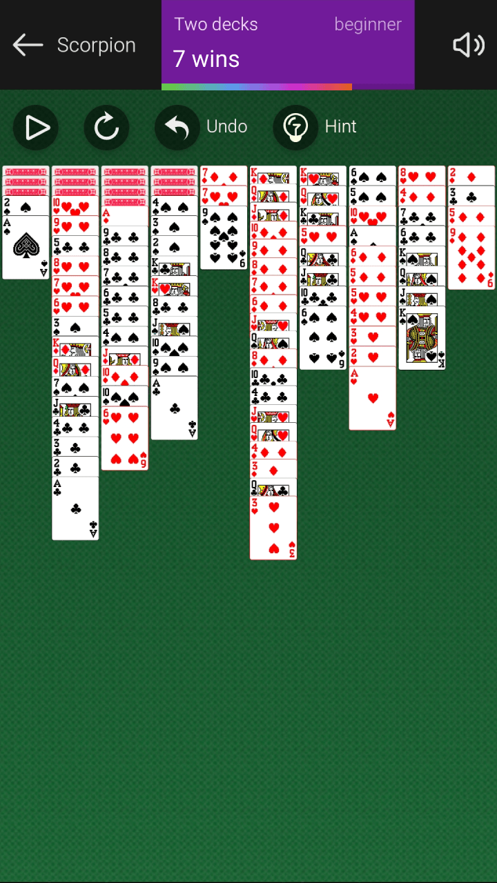 Scorpion Solitaire screenshot 12