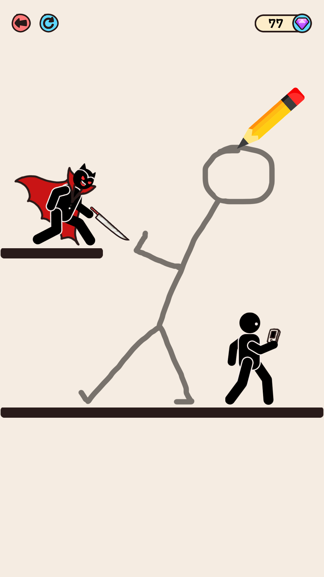 Draw 2 Save - Stickman Rescue screenshot 4