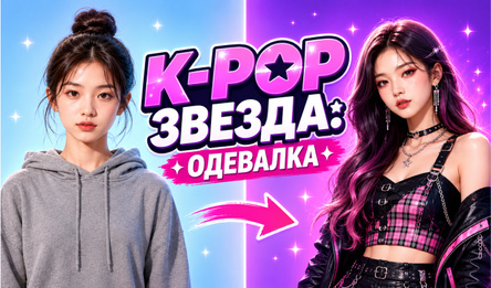 K-Pop Звезда: Одевалка