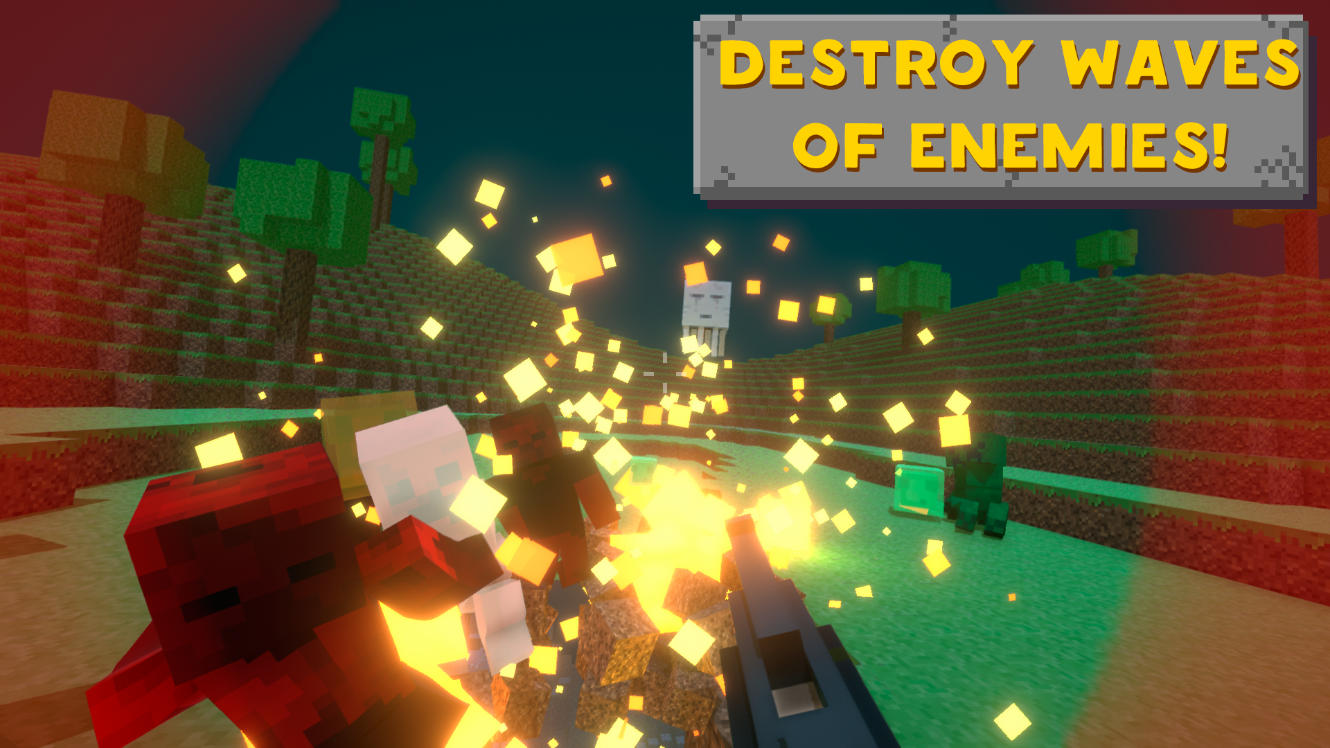 Noob Craft: 3D Block Sandbox screenshot