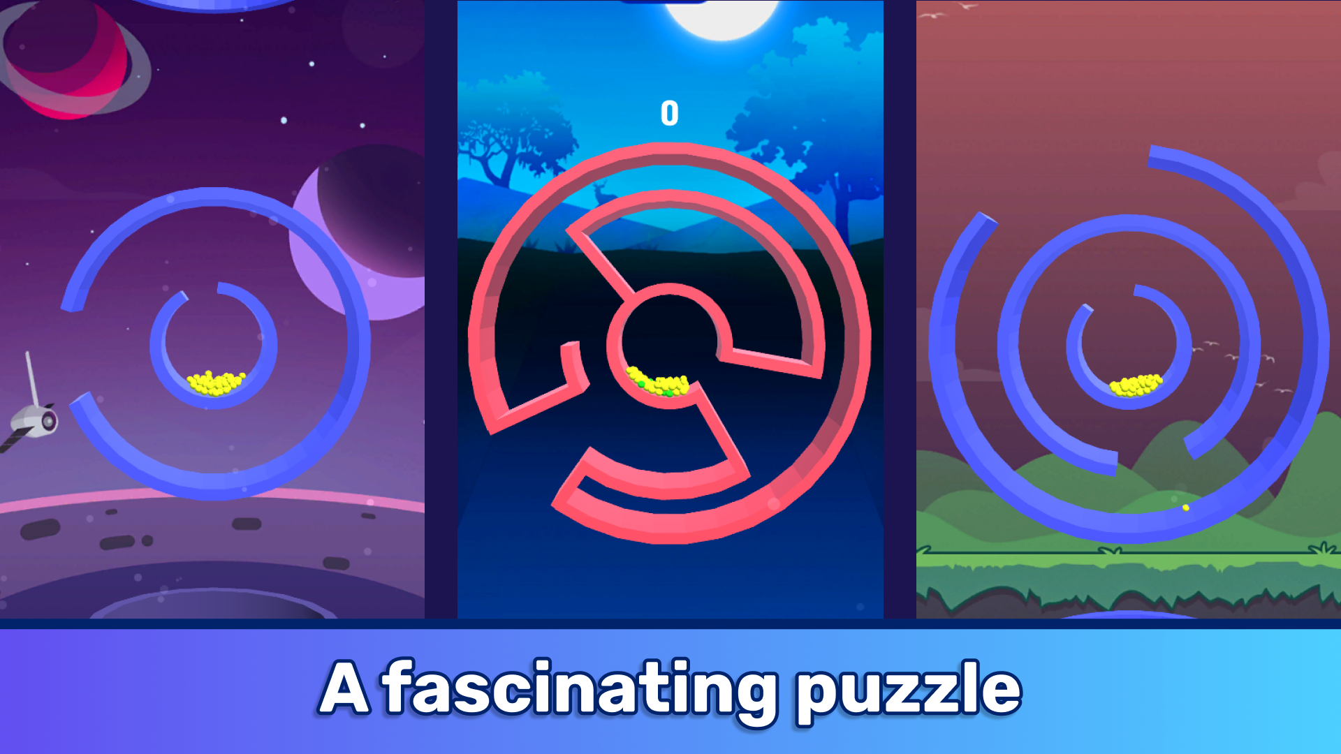 Balls in the Maze - A Challenging Puzzle screenshot