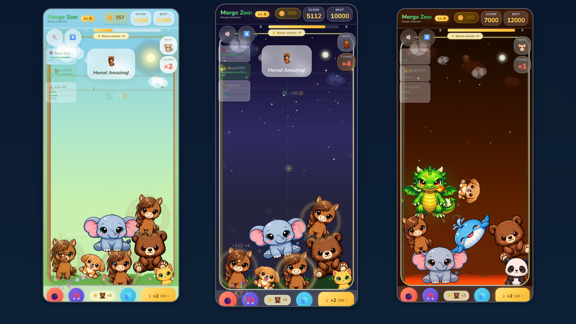 Merge Zoo Merge Animals! — screenshot 15