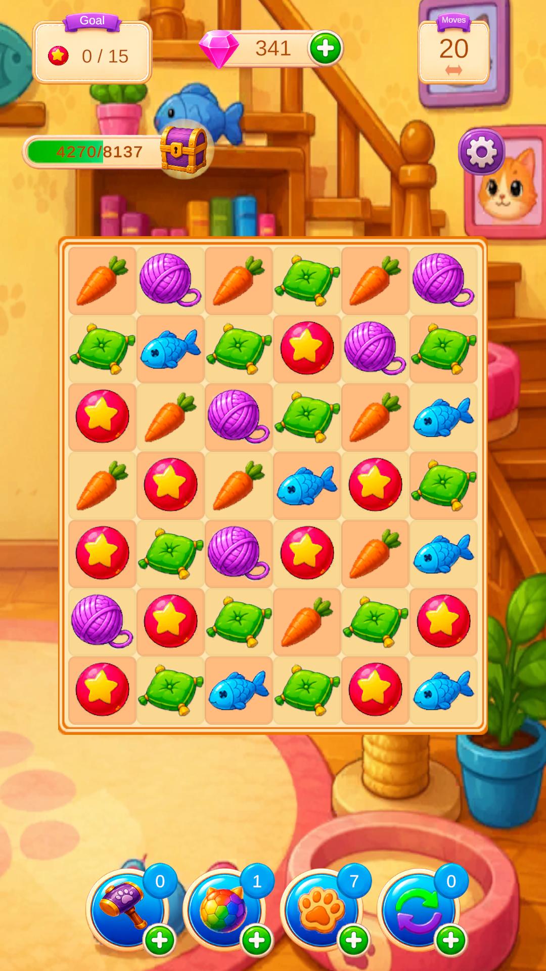 Fluffy Zoo: Match 3 screenshot 8