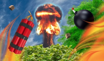 Blow it all up: Realistic explosion simulator!